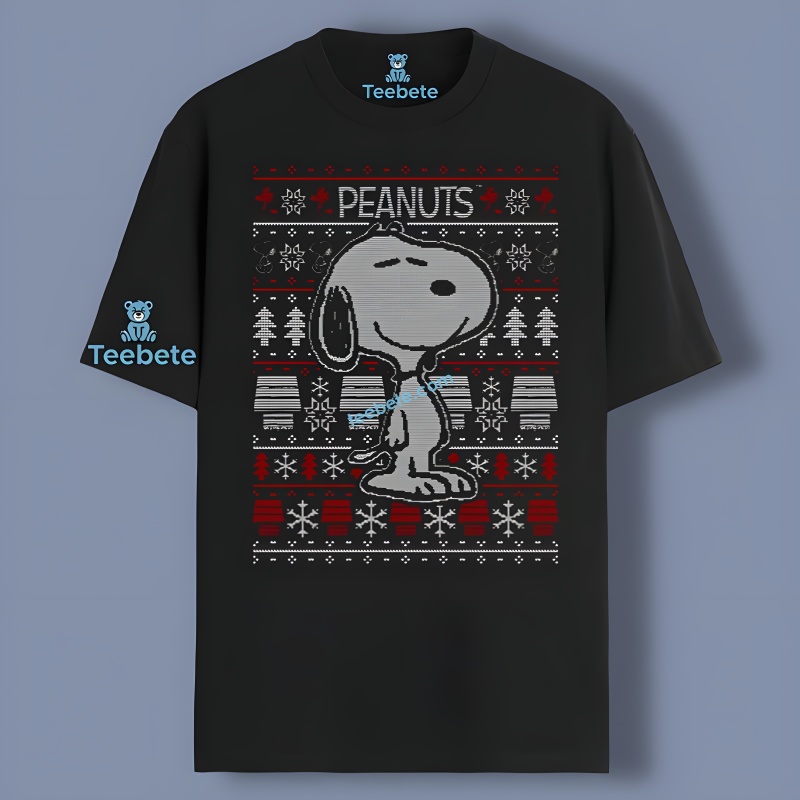 Cute Peanuts Snoopy Christmas Ugly Pattern Shirt Idea