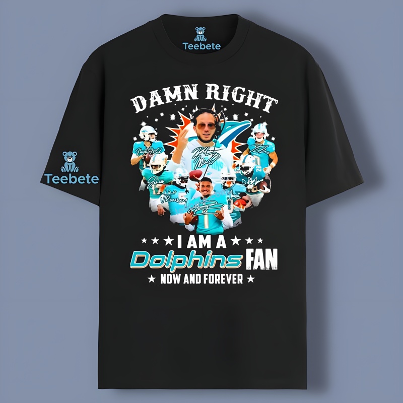 Miami Dolphins Batman Logo Fan Tee Dc Comics Merch