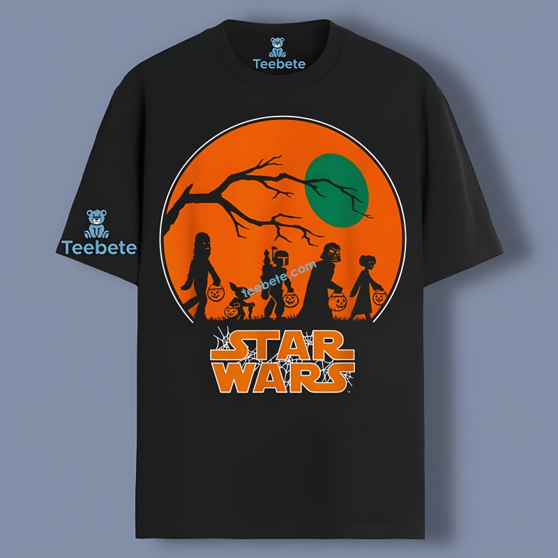 Darth Vader Vintage Halloween Pumpkin Shirt