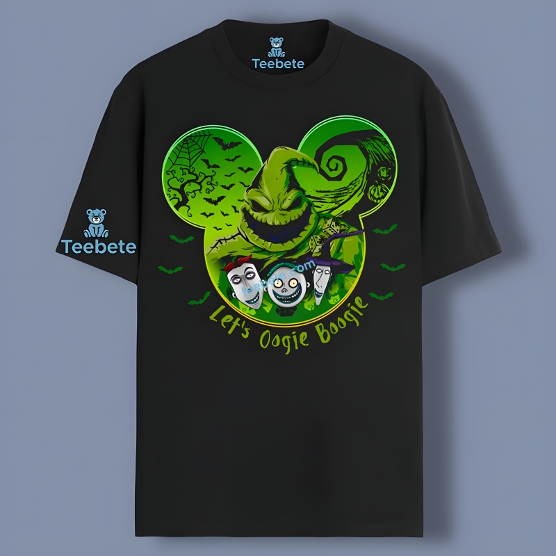 Disney Lets Oogie Boogie Mickey Head Shirt Design