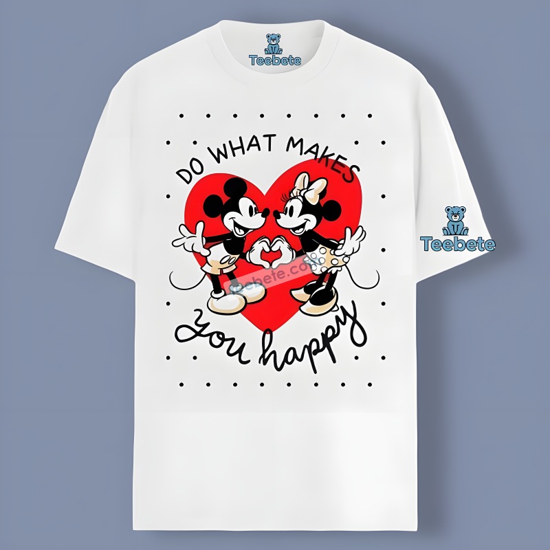 Forever A Love Mickey And Minnie Happy Valentine Shirt Idea