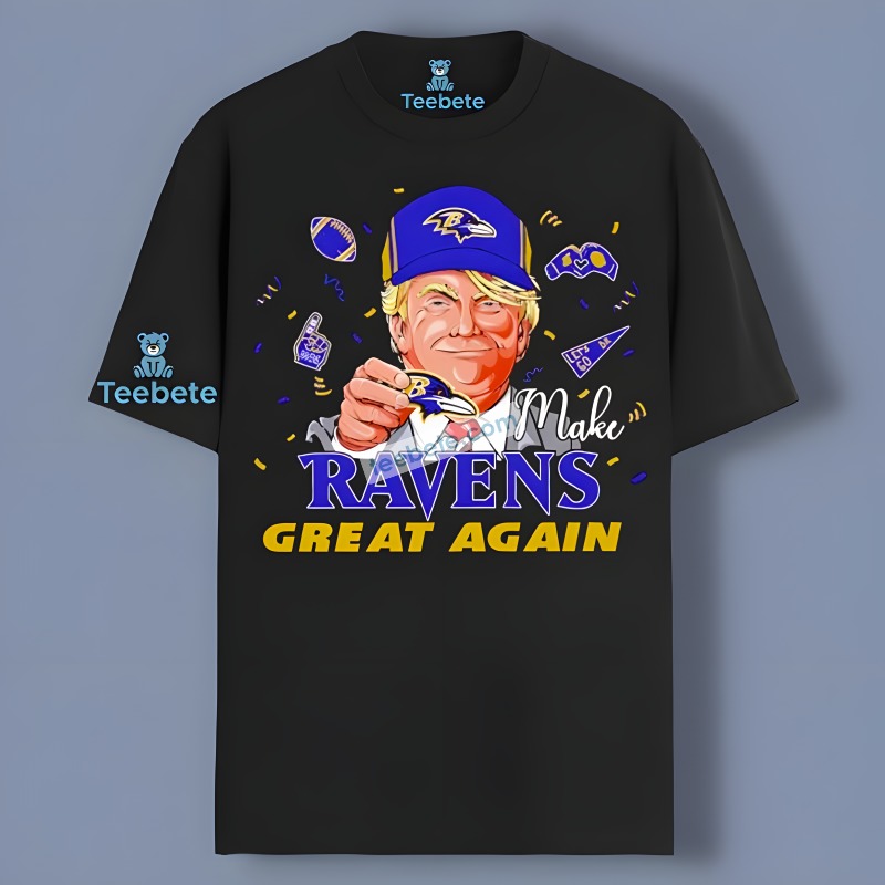 Donald Trump Make Baltimore Ravens Great Again Shirt Idea