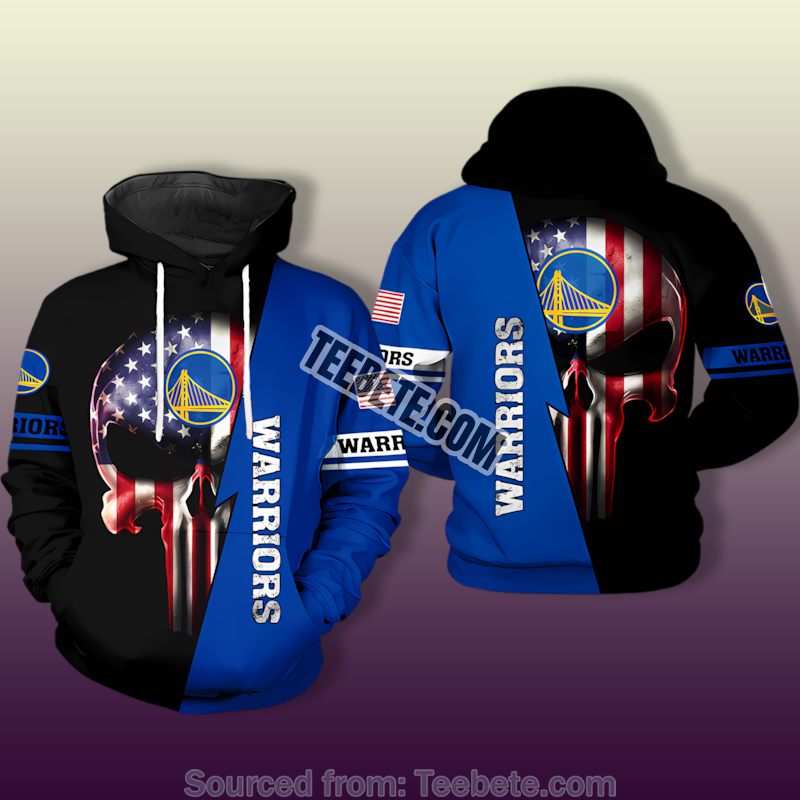 Golden State Warriors Dante Exum 3D Hoodie Pullover Mens Yellow