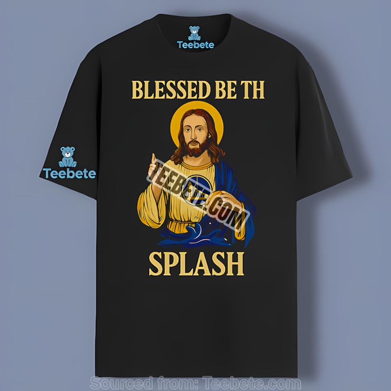 Golden State Warriors Divine 3 Point Blessed Be The Splash Vintage Shirt
