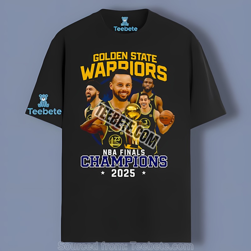 Golden State Warriors NBA Finals Champions Color Shirt