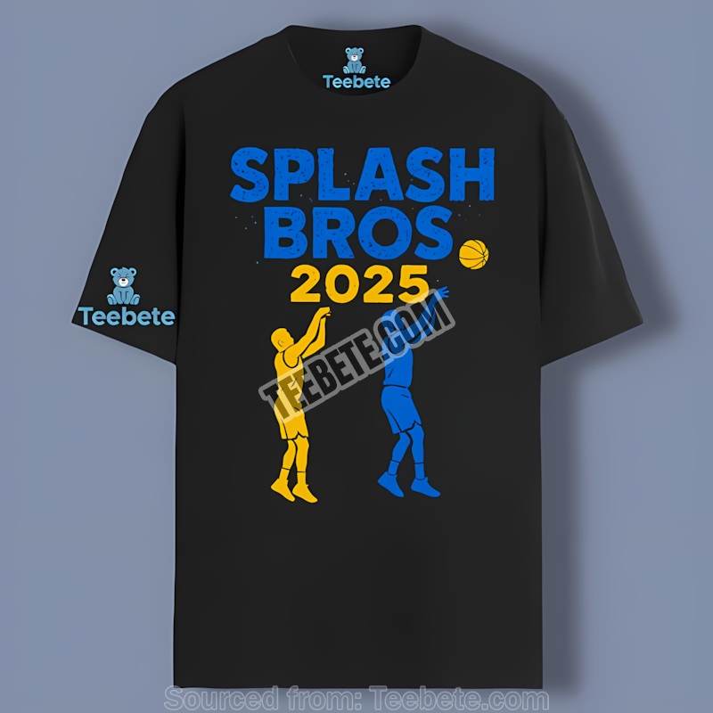 Golden State Warriors Splash Bros Curry Klay 3 Point Shooters Shirt