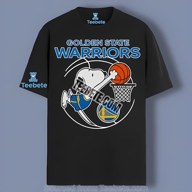Golden State Warriors Vs Snoopy Player Shirt Funny