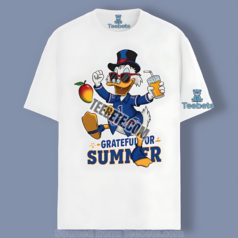 Grateful Summer Buffalo Bills With Scrooge Mcduck Mango Juice Shirt