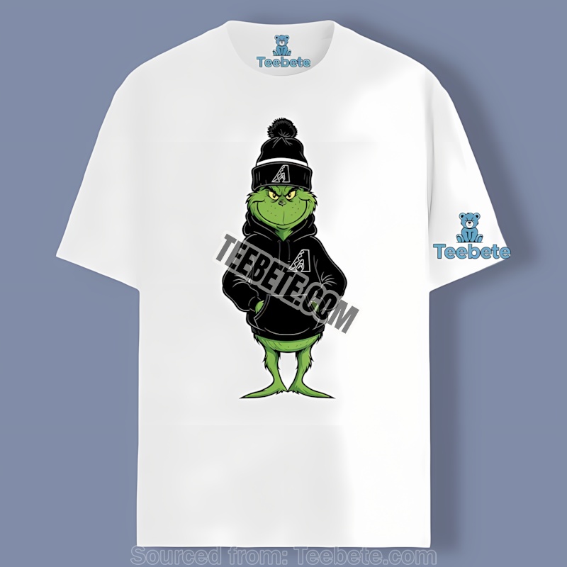 Grinch In Arizona Diamondbacks Hoodie Retro Shirt