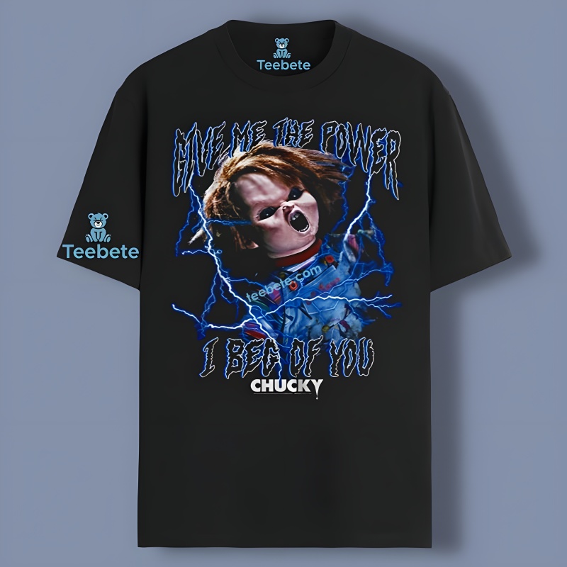 Chucky Halloween Lightning Shirt For Horror Fans
