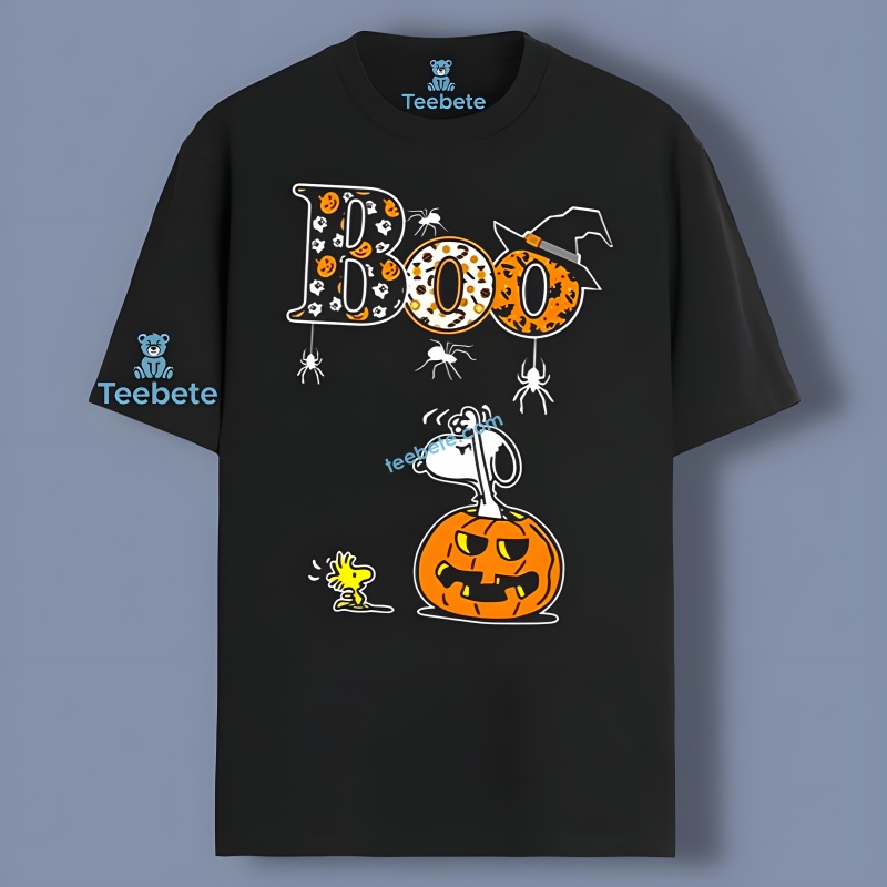 Halloween Peanuts Snoopy Boo Pumpkin Patch Shirt