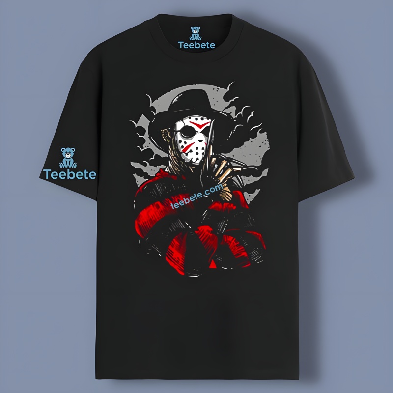 Horrror Night Jason Voorhees And Freddy T Shirt