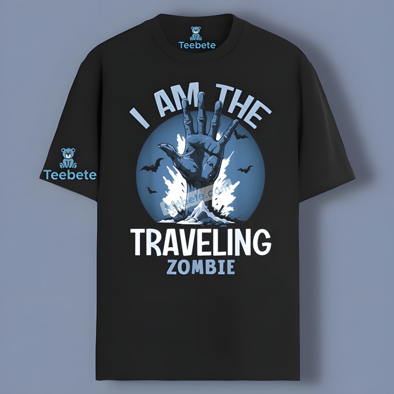 I Am The Twin Zombie Halloween Gifts Collor Men T Shirt