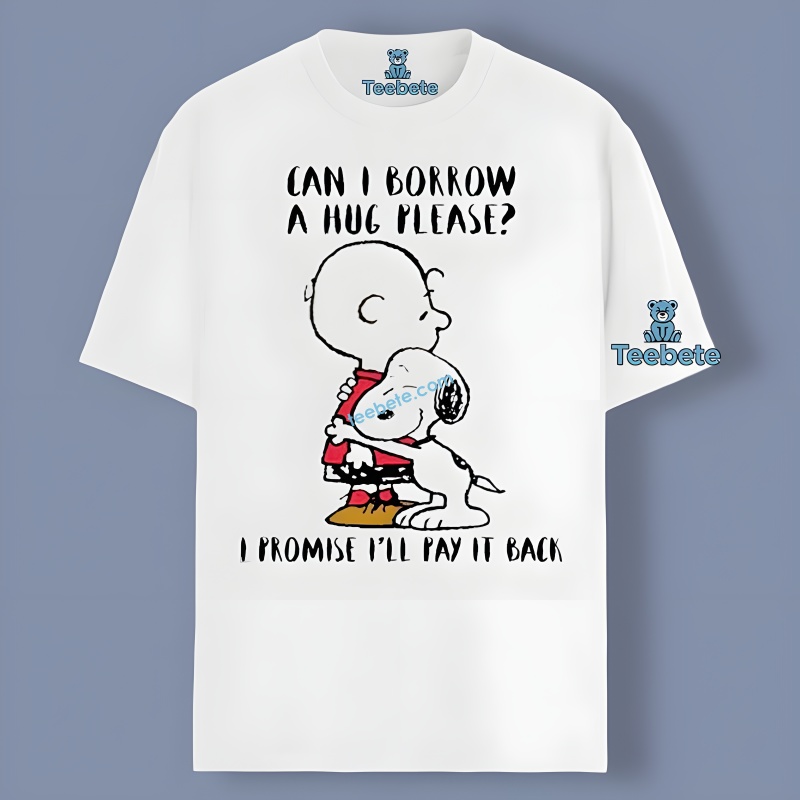 I Promise Ill Pay It Back Snoopy Dog And Charlie Brown Shirt