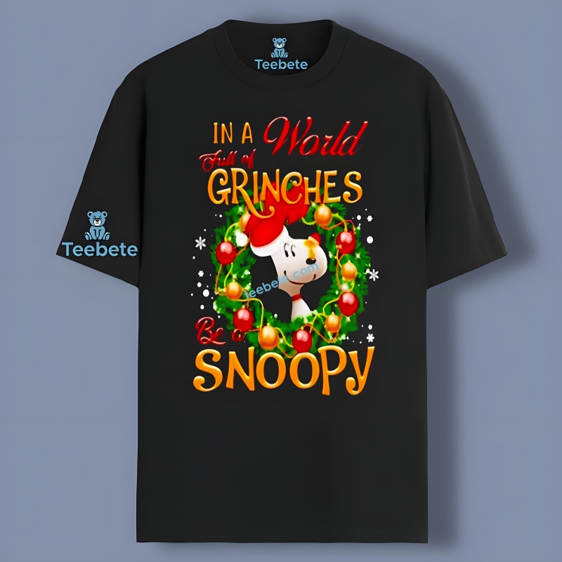 Ho Ho Ho Snoopy Peanuts Christmas Unisex Shirt