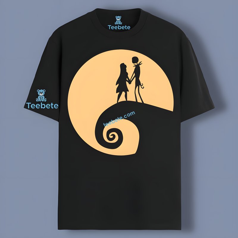 Jack And Sally Halloween Date Night Regular Shirt