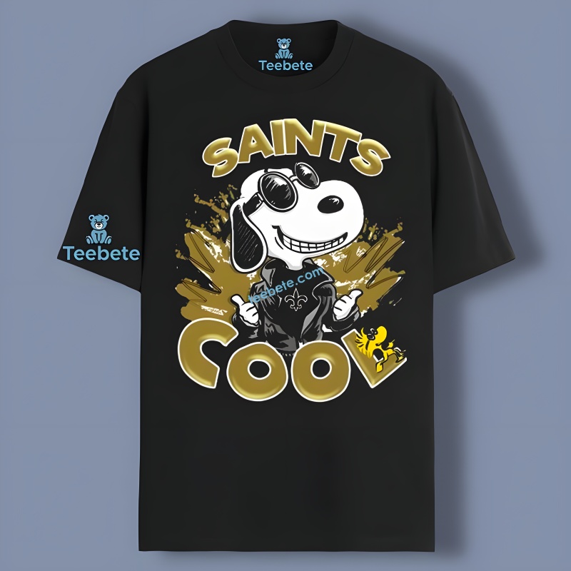 Joe Cool Snoopy Woodstock New Orleans Saints Men Shirt