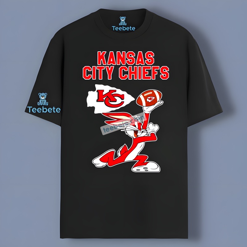 Kansas City Chiefs Bugs Bunny Player Unisex Shirt