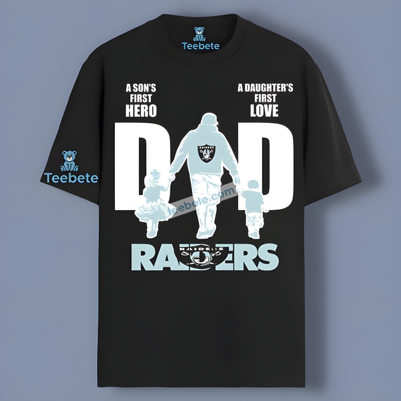 Las Vegas Raiders Dad And Son Daughter Unisex Shirt Idea
