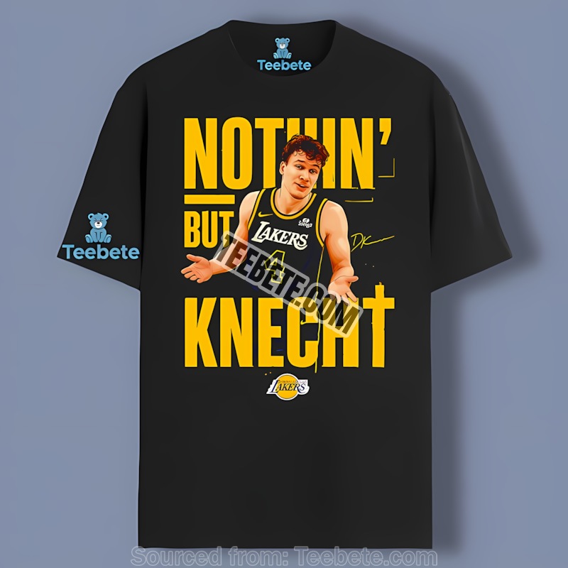 Los Angeles Lakers Nba Nothin But Knecht Color Tee Shirt