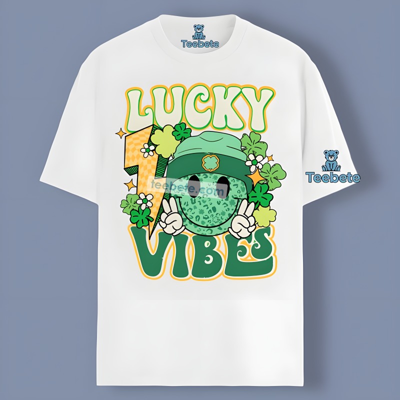 Lucky To Be A Teacher St Patricks Day Rainbow Shirt Idea