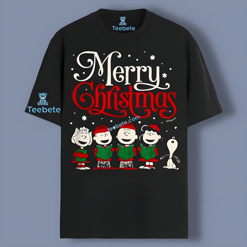 Merry Kansas State Wildcats Christmas Peanuts Snoopy And Woodstock Shirt Merry Kansas State Wildcats Christmas Peanuts Snoopy And Woodstock Shirt