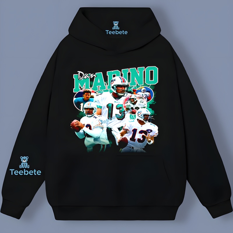 Miami Dolphins Dan Marino Hoodie Miami Dolphins Dan Marino Hoodie