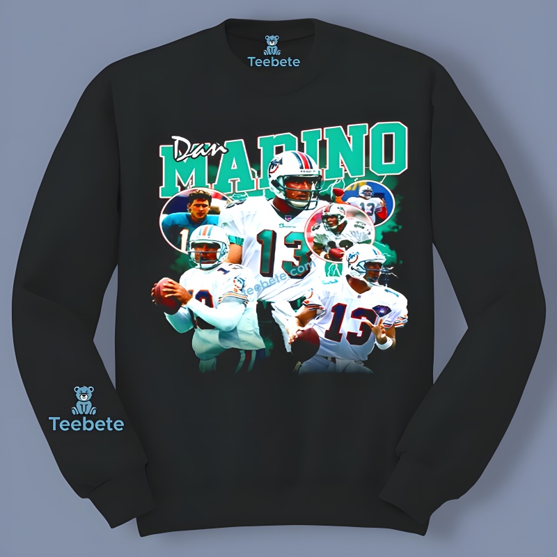 Miami Dolphins Dan Marino Long Sleeve Miami Dolphins Dan Marino Long Sleeve