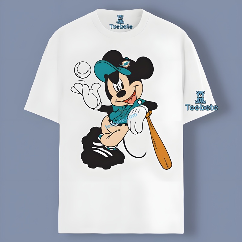 Miami Dolphins Mickey Mouse Player Shirt Classic