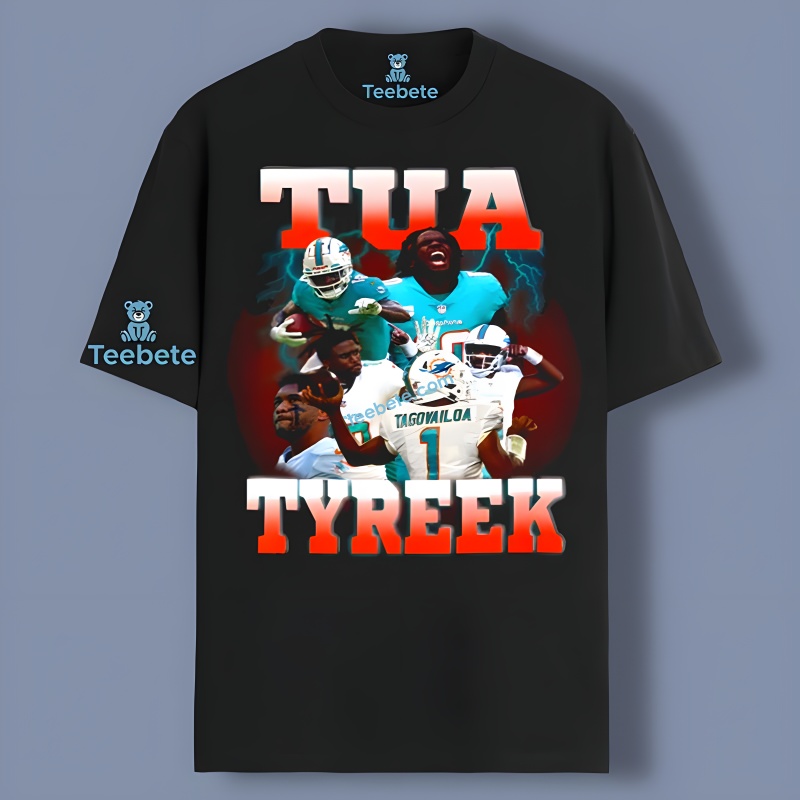Miami Dolphins Tua Tagovailoa Tyreek Hill Player Shirt