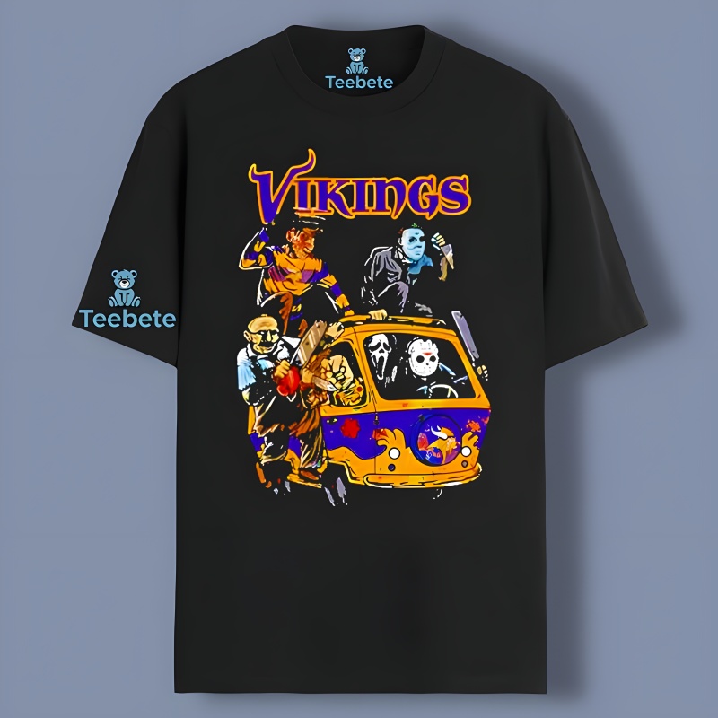 Michael Myers Freddy Krueger Jason Voorhees Minnesota Vikings Shirt