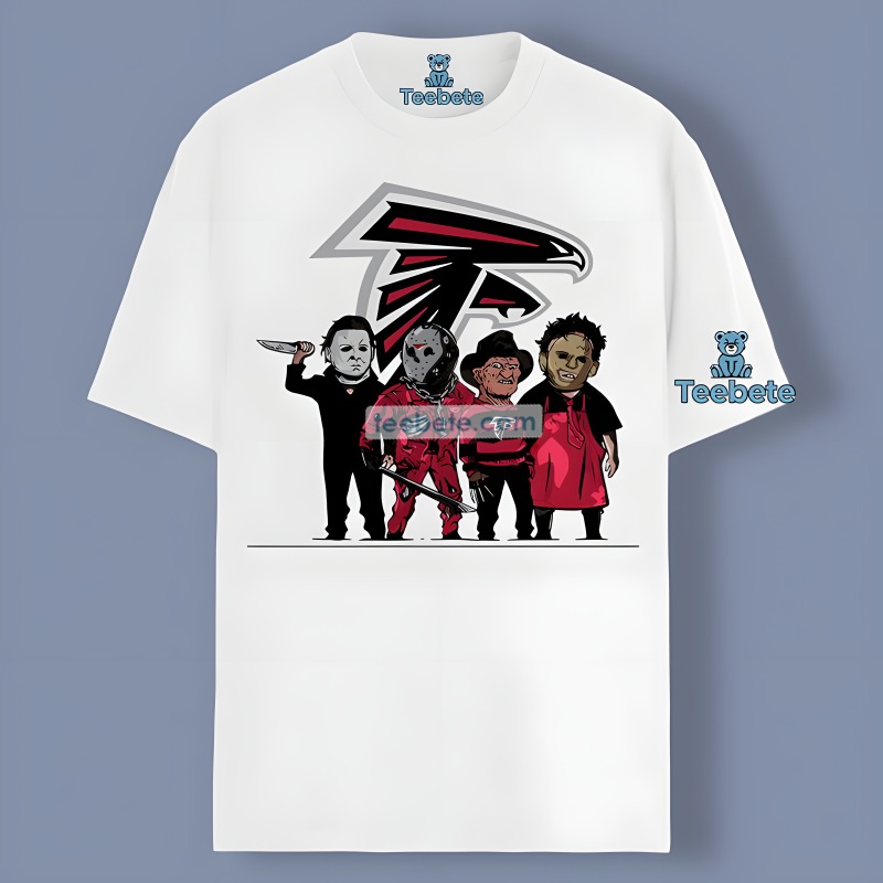 Michael Myers Jason Freddy Atlanta Falcons Killers Halloween Shirt