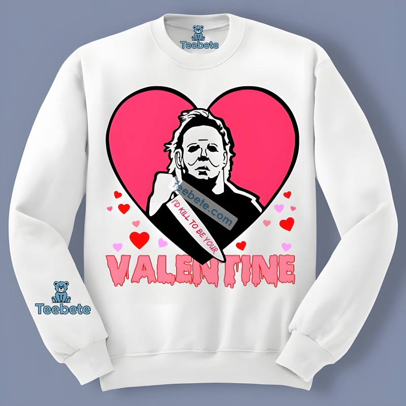 Michael Myers Kill To Be Your Valentine Tanktop Holiday Michael Myers Kill To Be Your Valentine Tanktop Holiday