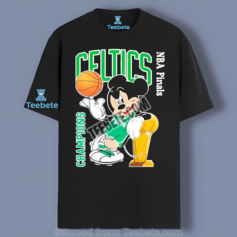 Mickey Mouse Boston Celtics Basketball Nba Champions Shirt Idea