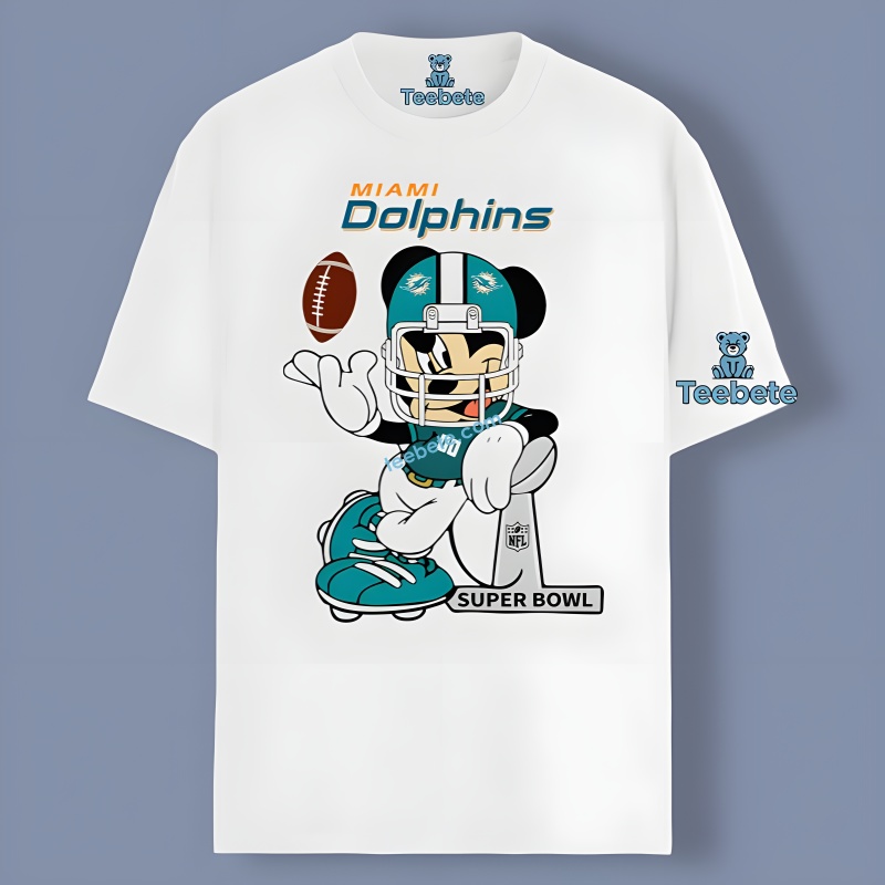 Mickey Mouse Miami Dolphin Super Bowl Shirt Idea