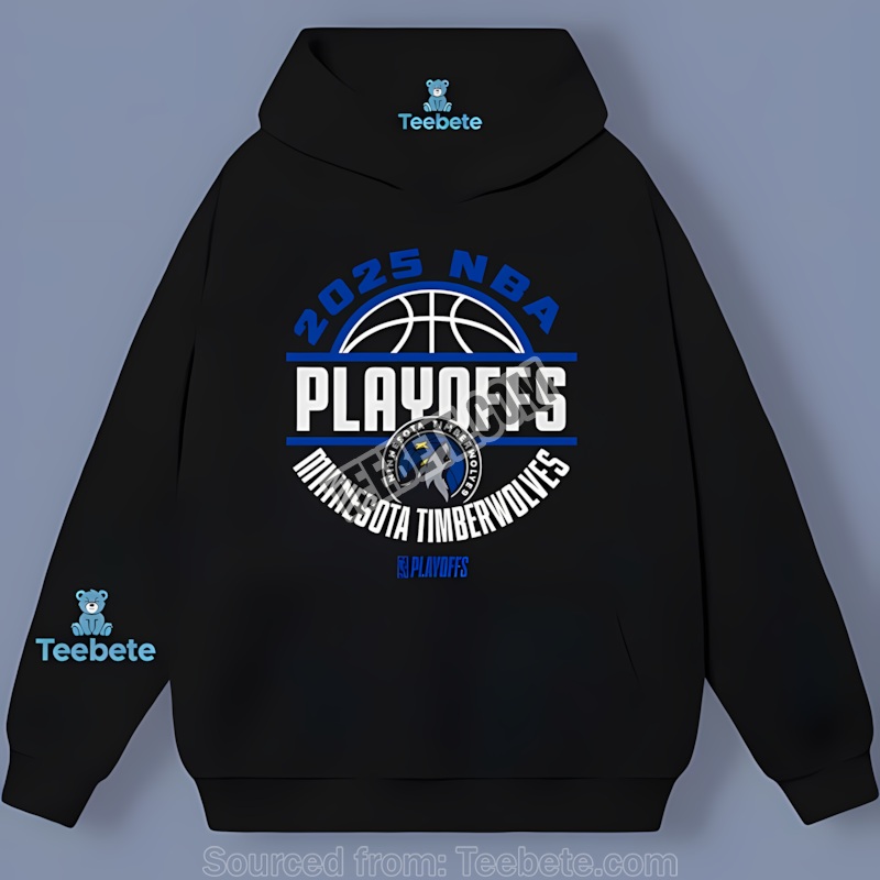 Minnesota Timberwolves 2025 Nba Playoffs Official Team Hoodie Minnesota Timberwolves 2025 Nba Playoffs Official Team Hoodie