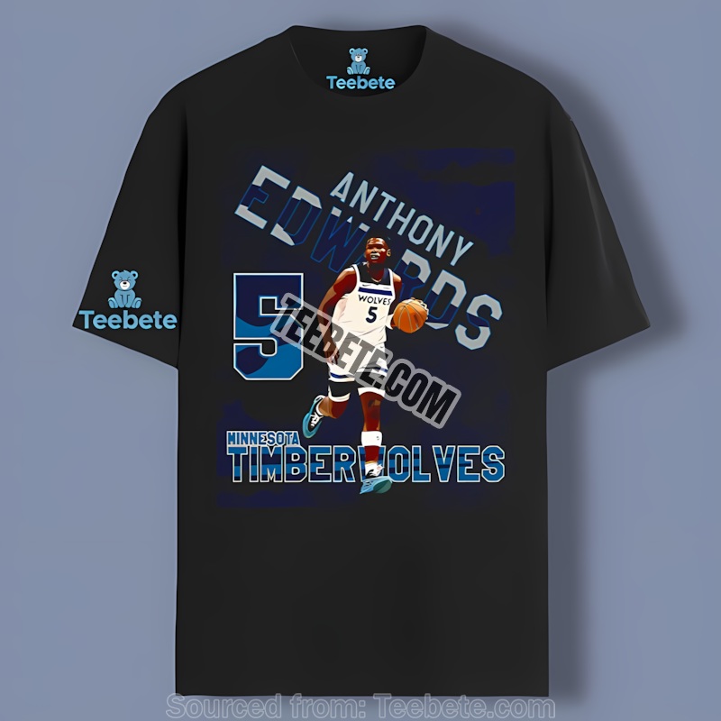 Minnesota Timberwolves Anthony Edwards Vintage Shirt For Fans