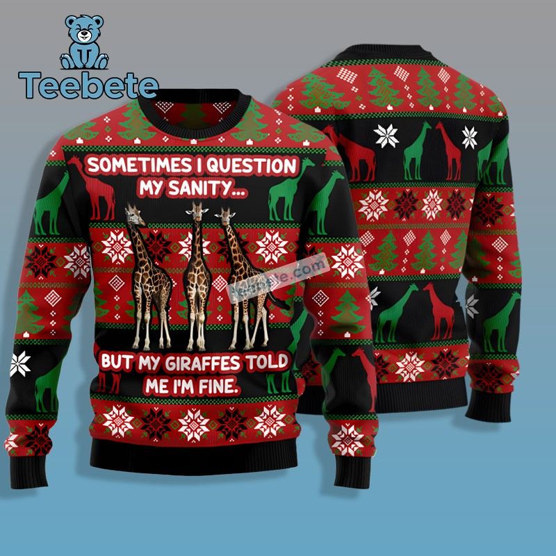 My Face When You Say Cute Pulldog Ugly Christmas Sweater Blue Mens