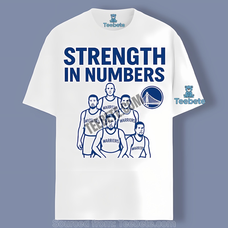 Nba Playoffs Strength In Numbers Warriors Shirt