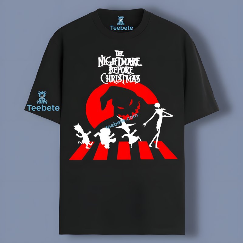 Nightmare Before Christmas Jack And Oogie Boogie Crossing Shirt Graphic