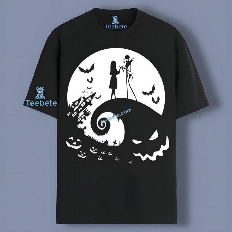 Nightmare Before Christmas Jack And Sally Oogie Boogie Kid Shirt