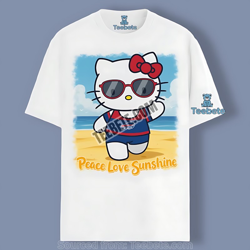Peace Love Sunshine Pikachu Buffalo Bills Shirt Peace Love Sunshine Pikachu Buffalo Bills Shirt