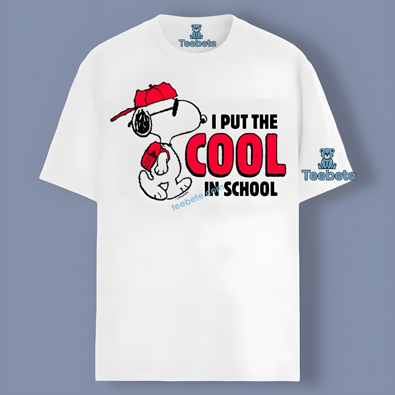 Snoopy Im Ready To Crush Pre School Shirt Boys