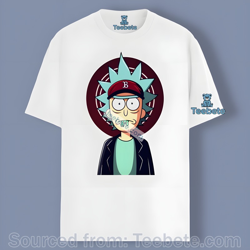 Rick And Morty With Boston Red Sox Shirt Idea