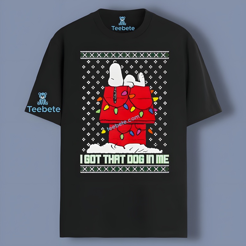 Snoopy House I Got That Dog In Me Graphic Shirt