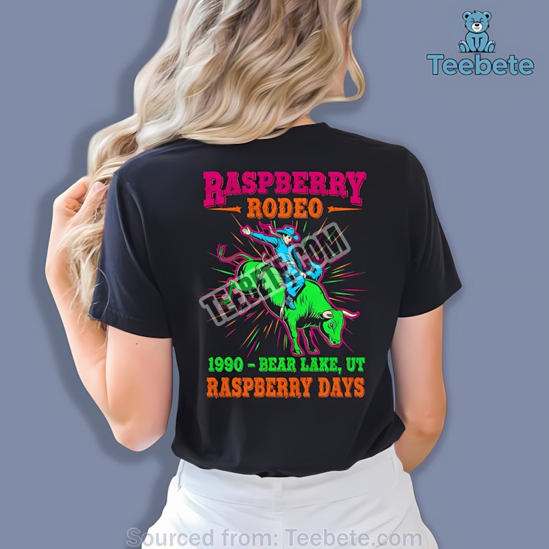 Raspberry Rodeo 1990 Bear Lake Utah Shirt
