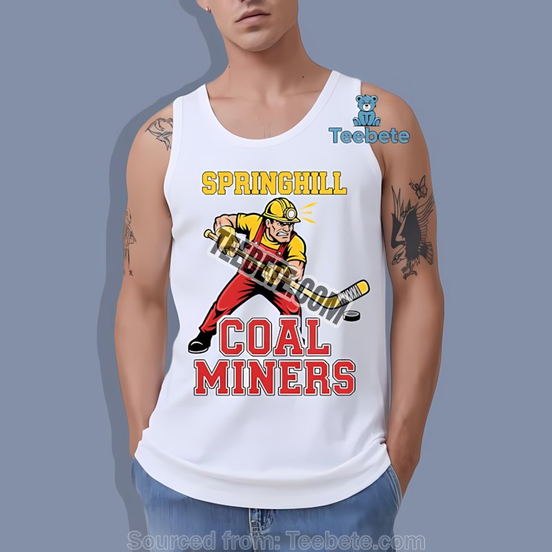 Springhill Coal Miners Sports Tanktop Design Springhill Coal Miners Sports Tanktop Design