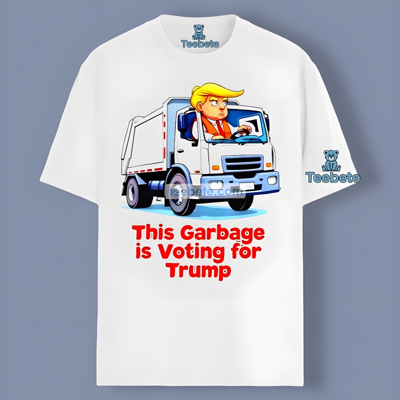This Garbage Is Voting Trump Meme Shirt Cotton