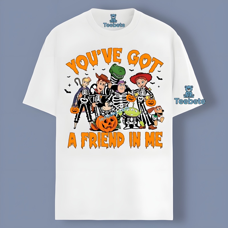 Toy Story And Mickey Halloween You Have Got A Friend In Me Shirt