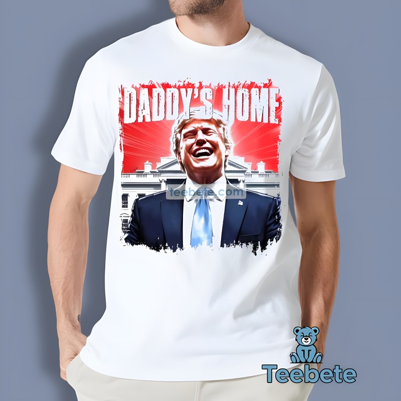 Trump Daddys Home White House Owner Cotton Hoodie Trump Daddys Home White House Owner Cotton Hoodie